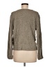 Ann Taylor Factory Metallic Tan Pullover Sweater Size M - photo 2