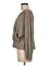 Ann Taylor Factory Metallic Tan Pullover Sweater Size M - photo 5