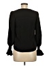 Aqua 100% Polyester Black Long Sleeve Blouse Size XS - photo 2