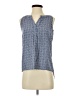 Rose & Thyme 100% Rayon Blue Sleeveless Blouse Size S - photo 1