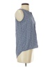 Rose & Thyme 100% Rayon Blue Sleeveless Blouse Size S - photo 4