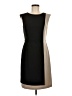AB Studio Color Block Black Casual Dress Size 6 - photo 1