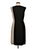 AB Studio Color Block Black Casual Dress Size 6 - photo 2