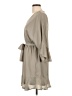 Andree by UNIT 100% Polyester Solid Gray Casual Dress Size S - photo 5