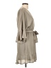Andree by UNIT 100% Polyester Solid Gray Casual Dress Size S - photo 4
