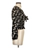 Love Tree 100% Polyester Black 3/4 Sleeve Blouse Size S - photo 4
