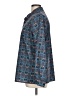 Unbranded 100% Polyester Paisley Blue Long Sleeve Blouse Size L - photo 5