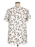 Lane Bryant 100% Polyester Ivory Short Sleeve Blouse Size 14 - photo 2