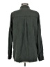 Mi ami 100% Lyocell Green Long Sleeve Button-Down Shirt Size M - photo 2