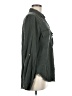 Mi ami 100% Lyocell Green Long Sleeve Button-Down Shirt Size M - photo 4