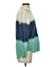 Chico's Color Block Teal Long Sleeve Blouse Size Sm (0) - photo 4