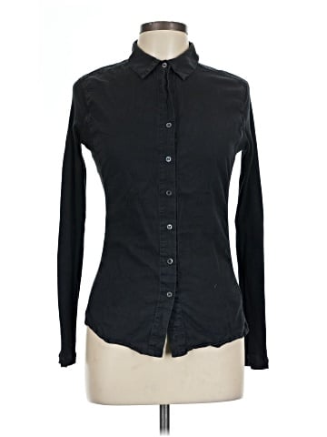 James Perse Long Sleeve Button-Down Shirt (view 1)