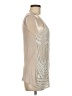 Express Silver Sleeveless Top Size S - photo 4