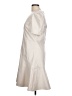 DKNY 100% Polyurethane Solid Ivory Casual Dress Size 10 - photo 5