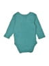 Carter's 100% Cotton Teal Long Sleeve Onesie 3-6 MO / 6 MO - photo 2