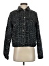Gap 100% Polyester Tweed Blue Jacket Size S - photo 1