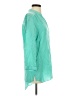Amanda Uprichard 100% Silk Teal Blouse Size S - photo 4