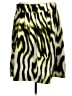 Worthington Animal Print Green Casual Skirt Size 8 - photo 2