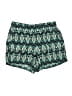 Wildfox 100% Rayon Chevron-herringbone Teal Shorts Size Lg (3 or L) - photo 1