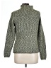 Havana Jack's Cafe Tweed Green Turtleneck Sweater Size L - photo 2