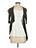 Express Design Studio 100% Rayon Gray Cardigan Size XS - photo 1