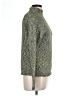 Havana Jack's Cafe Tweed Green Turtleneck Sweater Size L - photo 4