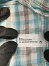 Gap Kids Checkered-gingham Teal Long Sleeve Button-Down Shirt Size XS (kids) - photo 4