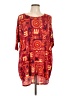 Lularoe Graphic Red Casual Dress Size L - photo 1