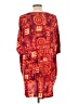 Lularoe Graphic Red Casual Dress Size L - photo 2