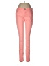 Express Jeans Color Block Pink Jeggings Size 6 - photo 1