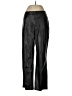 MNG 100% Polyurethane Black Casual Pants Size 8 - photo 1