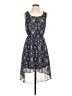 By & By 100% Polyester Paisley Blue Casual Dress Size S - photo 1