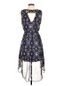 By & By 100% Polyester Paisley Blue Casual Dress Size S - photo 2
