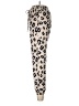 Lush 100% Polyester Animal Print Ivory Tan Sweatpants Size S - photo 5