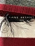 Lane Bryant Stripes Burgundy Pullover Sweater Size 18 - 20 Plus - photo 7