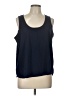 J.Crew Mercantile 100% Polyester Blue Sleeveless Top Size L - photo 1