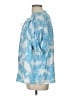 Current Air 100% Polyester Blue 3/4 Sleeve Blouse Size L - photo 5