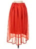 Assorted Brands 100% Viscose Solid Red Casual Skirt One size - photo 1