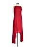 Express 100% Polyester Solid Red Casual Dress Size S - photo 1