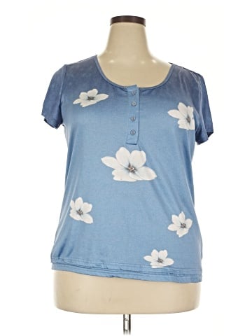 NORACORA Short Sleeve Henley (view 1)