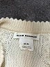Club Monaco 100% Wool Floral Ivory pullover sweater Size M - photo 7