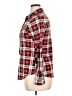 Passport 100% Polyester Plaid Red Long Sleeve Blouse Size XL - photo 5
