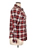 Passport 100% Polyester Plaid Red Long Sleeve Blouse Size XL - photo 4