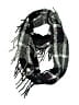 Rampage 100% Acrylic Plaid Black Scarf One size - photo 1