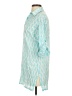 Three Islands Teal 3/4 Sleeve Blouse Size S - photo 5