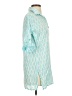 Three Islands Teal 3/4 Sleeve Blouse Size S - photo 4