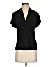 H&M Black Short Sleeve Blouse Size XS - photo 1