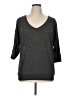 Torrid Gray 3/4 Sleeve Top Size 14 - photo 1