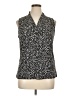 Gilli Black Sleeveless Blouse Size XL - photo 1