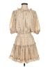 Assorted Brands 100% Polyester Tan Cocktail Dress Size S - photo 1